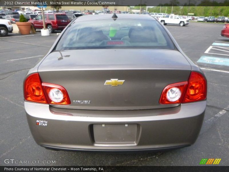 Mocha Steel Metallic / Cocoa/Cashmere 2012 Chevrolet Malibu LS