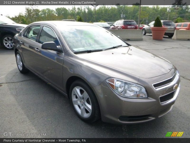 Mocha Steel Metallic / Cocoa/Cashmere 2012 Chevrolet Malibu LS