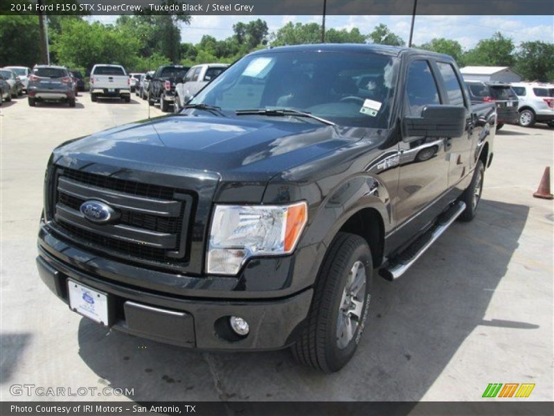 Tuxedo Black / Steel Grey 2014 Ford F150 STX SuperCrew