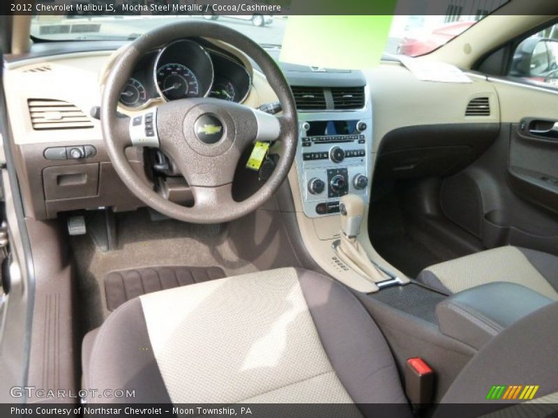Mocha Steel Metallic / Cocoa/Cashmere 2012 Chevrolet Malibu LS