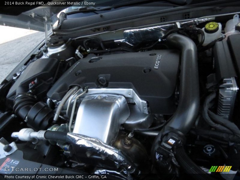 Quicksilver Metallic / Ebony 2014 Buick Regal FWD