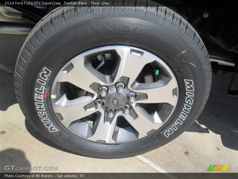 Tuxedo Black / Steel Grey 2014 Ford F150 STX SuperCrew