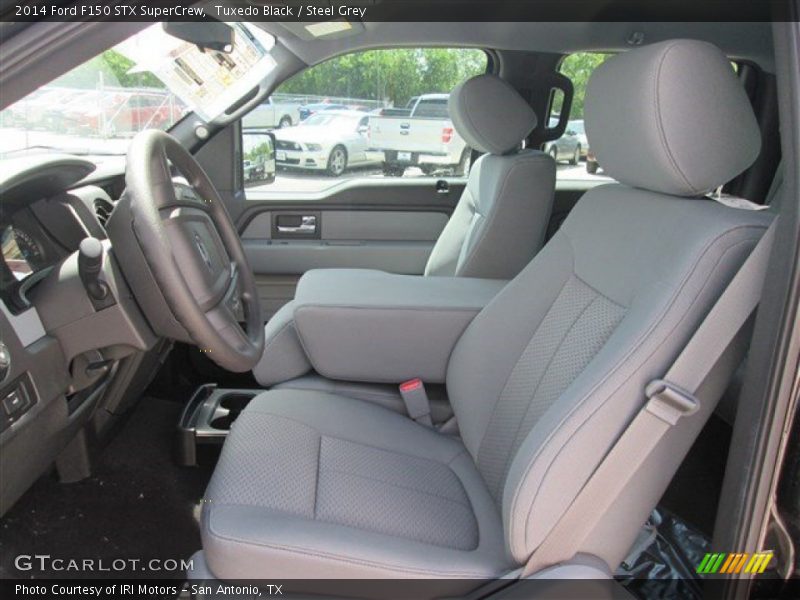 Tuxedo Black / Steel Grey 2014 Ford F150 STX SuperCrew