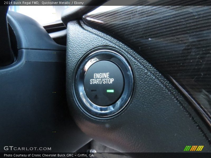 Quicksilver Metallic / Ebony 2014 Buick Regal FWD