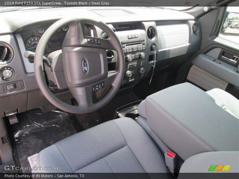 Tuxedo Black / Steel Grey 2014 Ford F150 STX SuperCrew