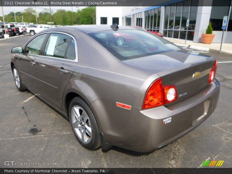 Mocha Steel Metallic / Cocoa/Cashmere 2012 Chevrolet Malibu LS