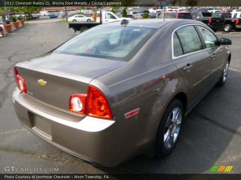 Mocha Steel Metallic / Cocoa/Cashmere 2012 Chevrolet Malibu LS