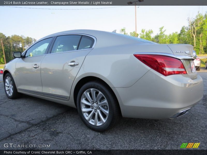 Champagne Silver Metallic / Light Neutral 2014 Buick LaCrosse Leather