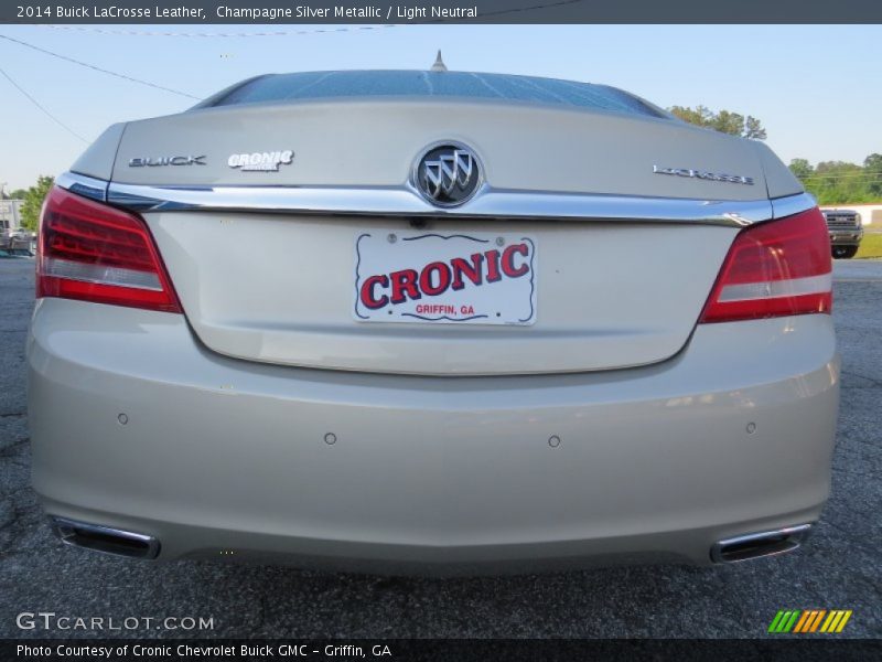 Champagne Silver Metallic / Light Neutral 2014 Buick LaCrosse Leather