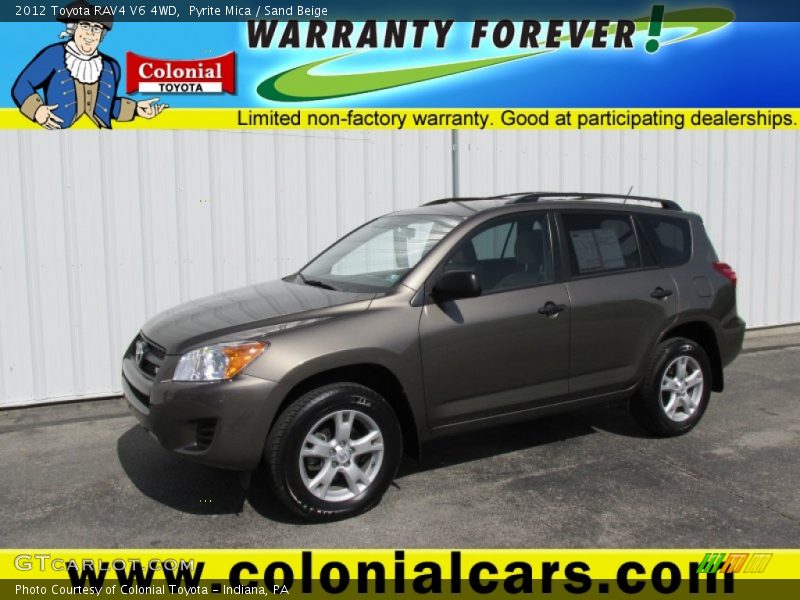 Pyrite Mica / Sand Beige 2012 Toyota RAV4 V6 4WD