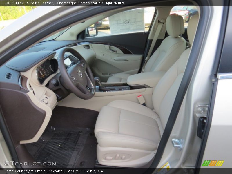 Champagne Silver Metallic / Light Neutral 2014 Buick LaCrosse Leather