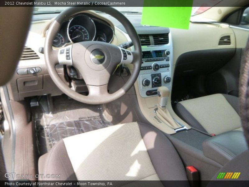 Mocha Steel Metallic / Cocoa/Cashmere 2012 Chevrolet Malibu LS