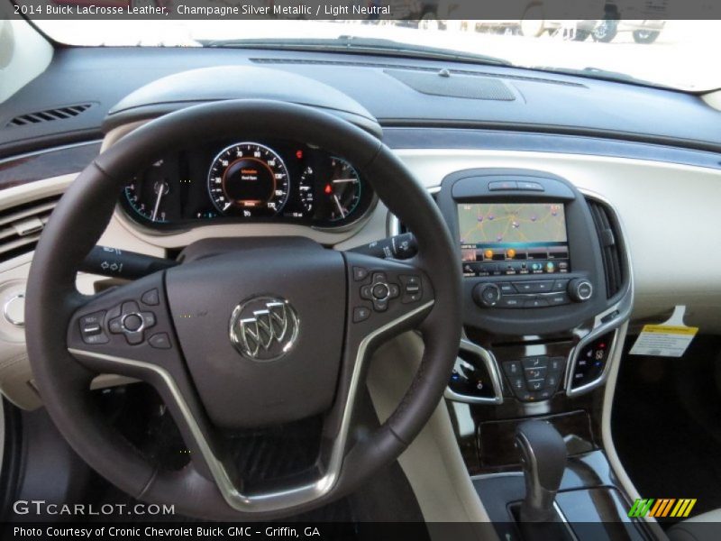 Champagne Silver Metallic / Light Neutral 2014 Buick LaCrosse Leather