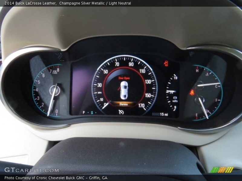 Champagne Silver Metallic / Light Neutral 2014 Buick LaCrosse Leather