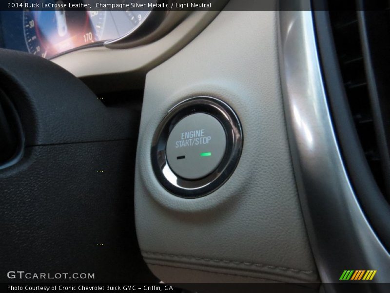 Champagne Silver Metallic / Light Neutral 2014 Buick LaCrosse Leather
