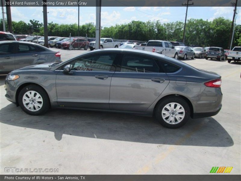 Sterling Gray / Earth Gray 2014 Ford Fusion S