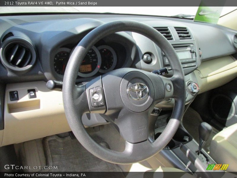 Pyrite Mica / Sand Beige 2012 Toyota RAV4 V6 4WD