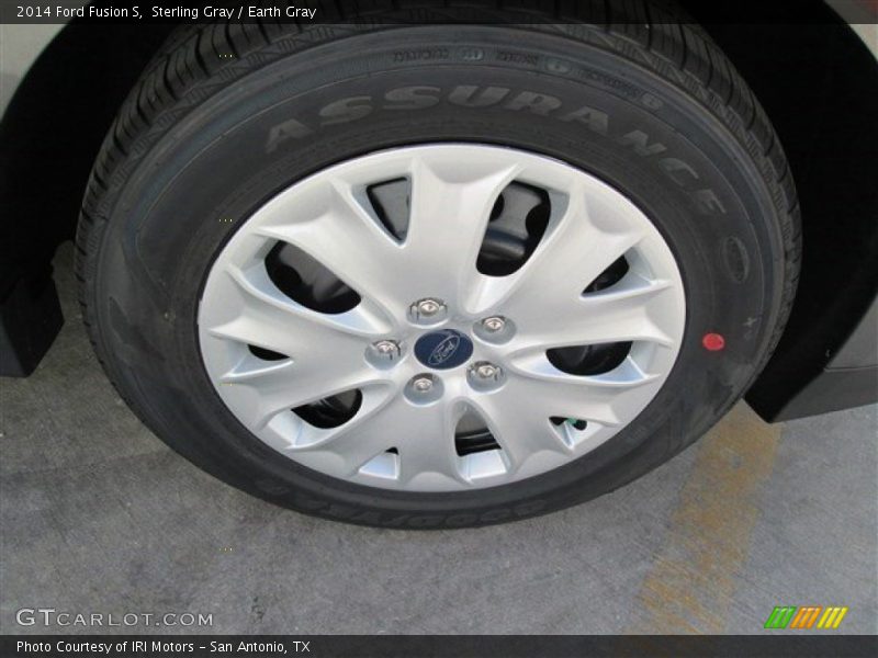 Sterling Gray / Earth Gray 2014 Ford Fusion S