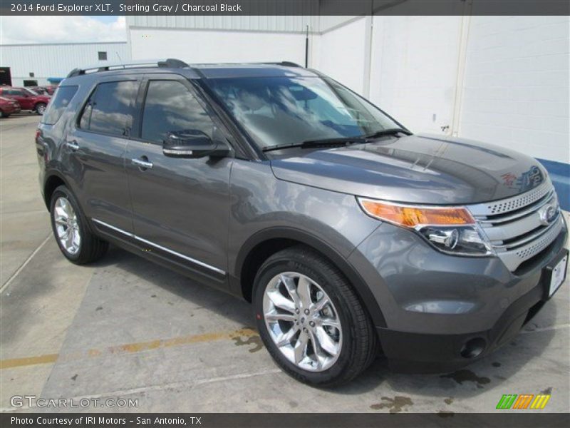 Sterling Gray / Charcoal Black 2014 Ford Explorer XLT