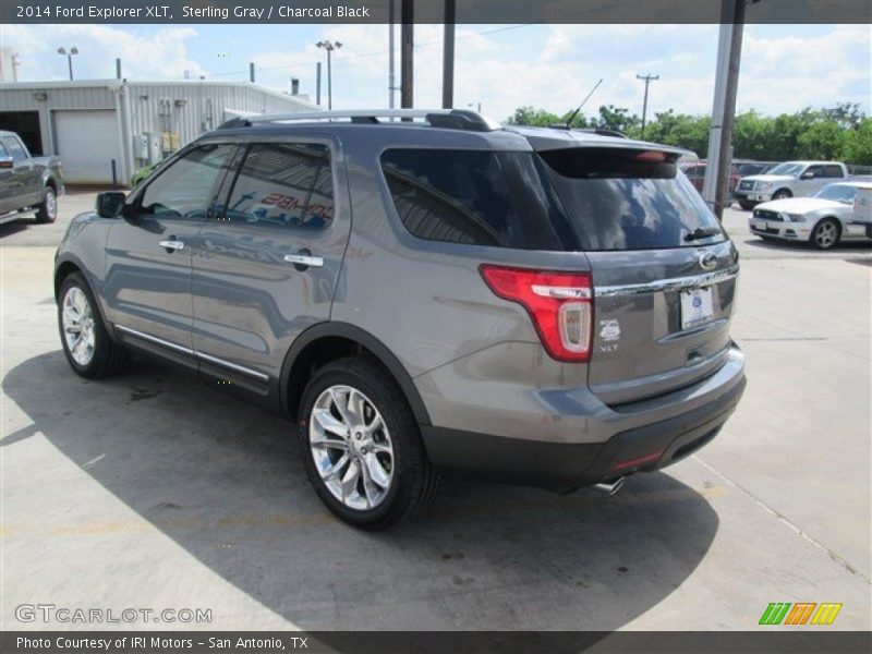 Sterling Gray / Charcoal Black 2014 Ford Explorer XLT