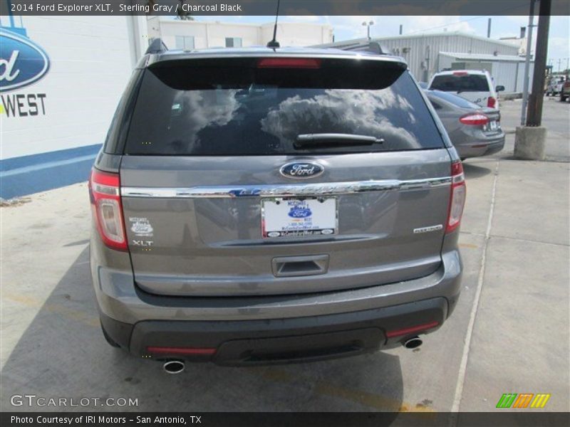 Sterling Gray / Charcoal Black 2014 Ford Explorer XLT