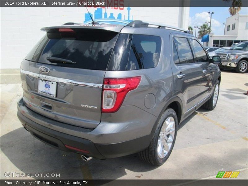 Sterling Gray / Charcoal Black 2014 Ford Explorer XLT