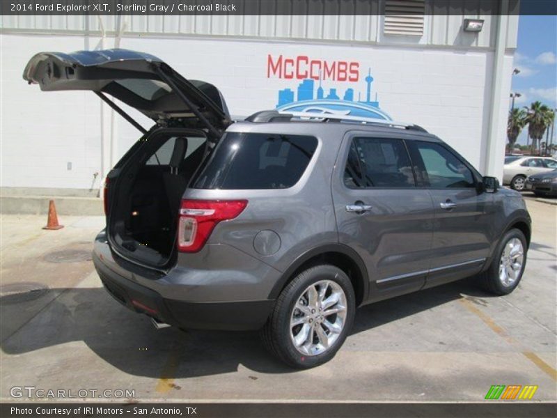 Sterling Gray / Charcoal Black 2014 Ford Explorer XLT