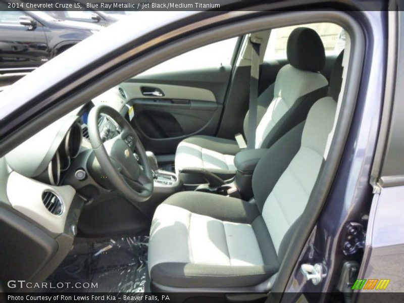 Blue Ray Metallic / Jet Black/Medium Titanium 2014 Chevrolet Cruze LS