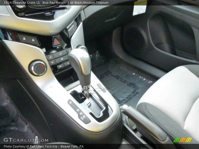 Blue Ray Metallic / Jet Black/Medium Titanium 2014 Chevrolet Cruze LS