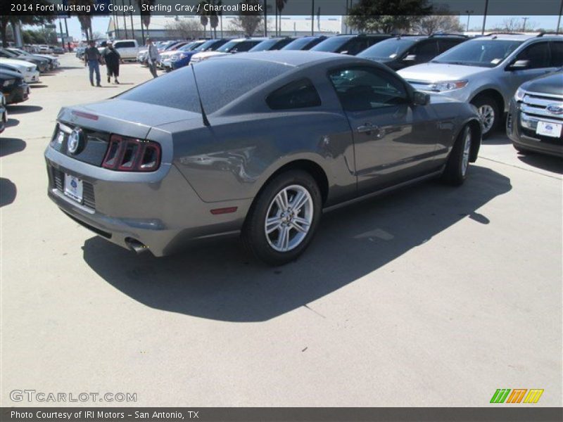 Sterling Gray / Charcoal Black 2014 Ford Mustang V6 Coupe