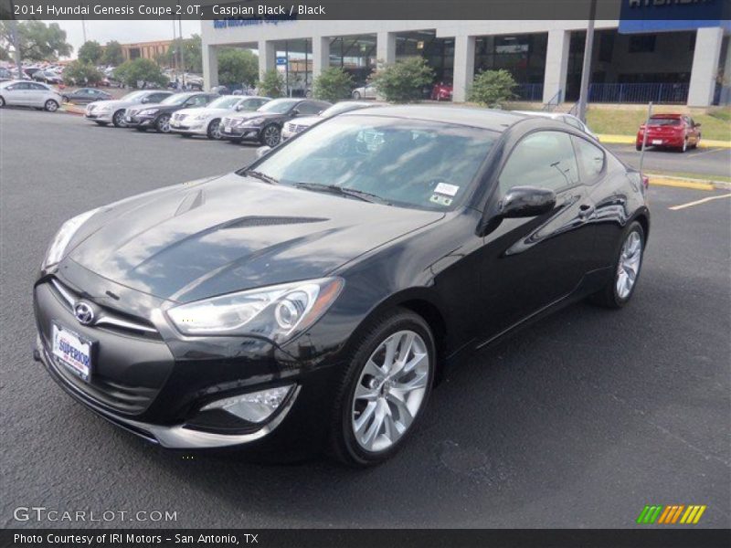 Caspian Black / Black 2014 Hyundai Genesis Coupe 2.0T