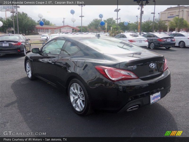 Caspian Black / Black 2014 Hyundai Genesis Coupe 2.0T