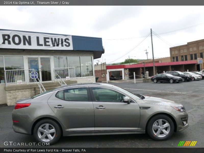 Titanium Silver / Gray 2014 Kia Optima LX