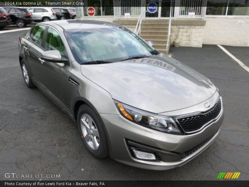 Titanium Silver / Gray 2014 Kia Optima LX
