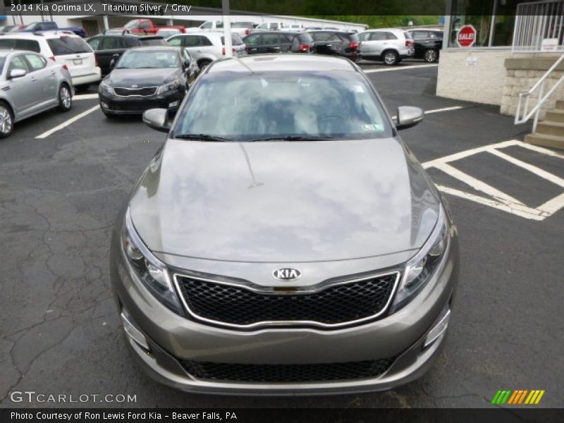 Titanium Silver / Gray 2014 Kia Optima LX