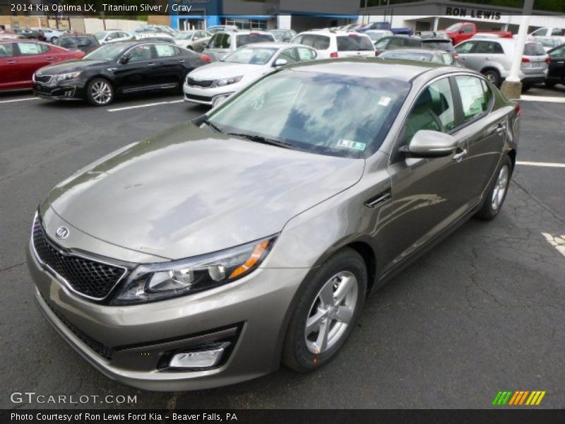 Titanium Silver / Gray 2014 Kia Optima LX