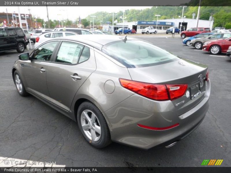 Titanium Silver / Gray 2014 Kia Optima LX