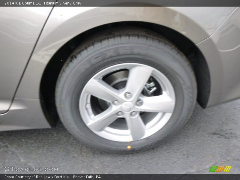 Titanium Silver / Gray 2014 Kia Optima LX