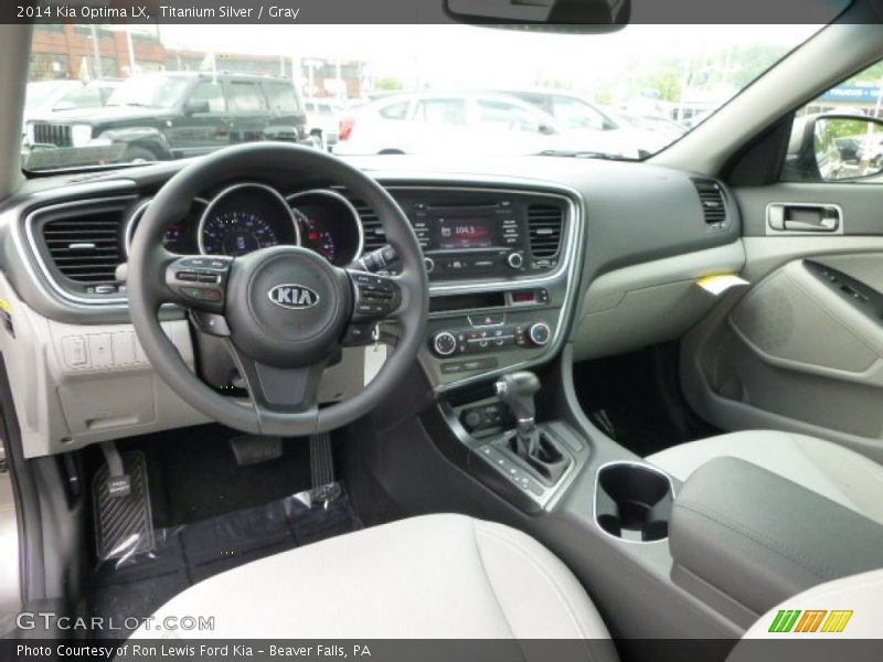 Titanium Silver / Gray 2014 Kia Optima LX