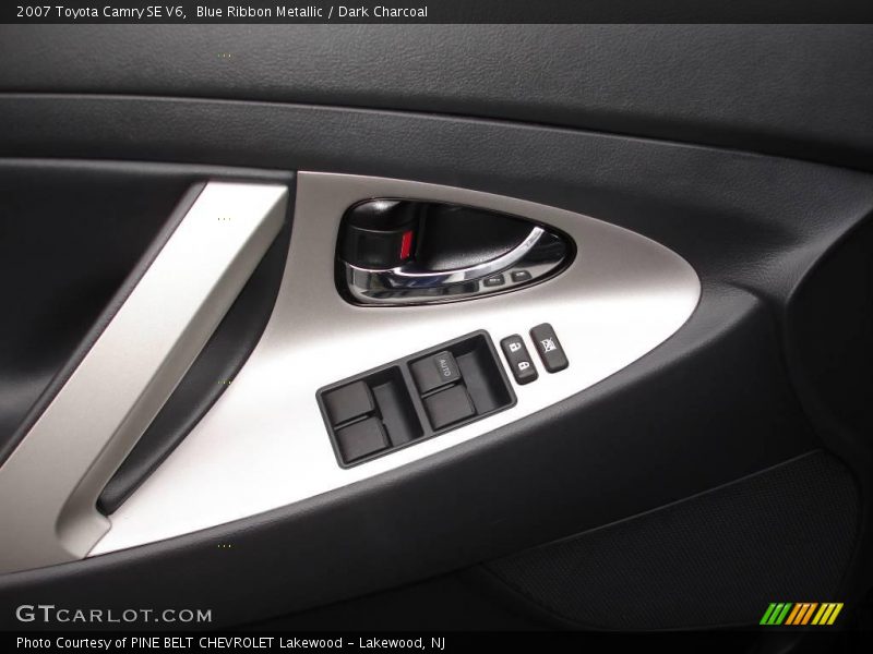 Blue Ribbon Metallic / Dark Charcoal 2007 Toyota Camry SE V6