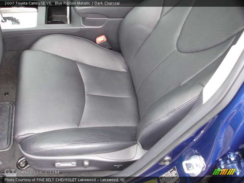 Blue Ribbon Metallic / Dark Charcoal 2007 Toyota Camry SE V6