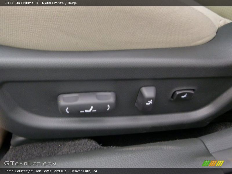 Metal Bronze / Beige 2014 Kia Optima LX