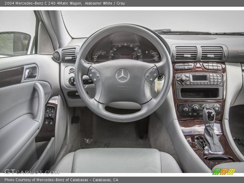  2004 C 240 4Matic Wagon Gray Interior