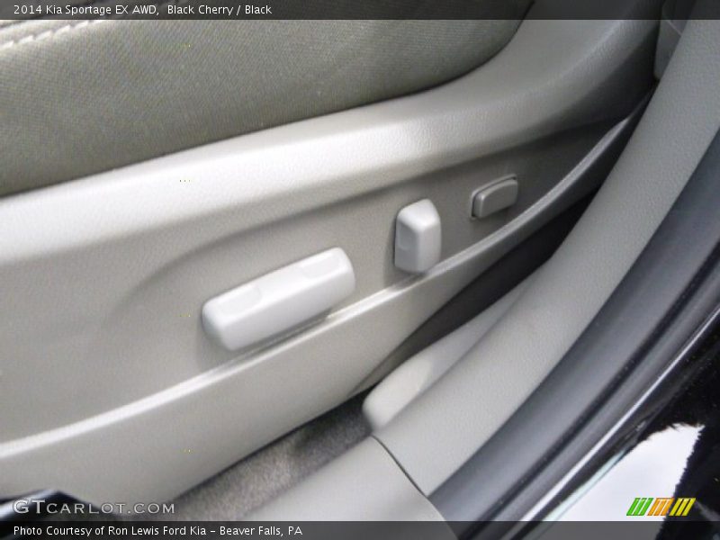 Black Cherry / Black 2014 Kia Sportage EX AWD
