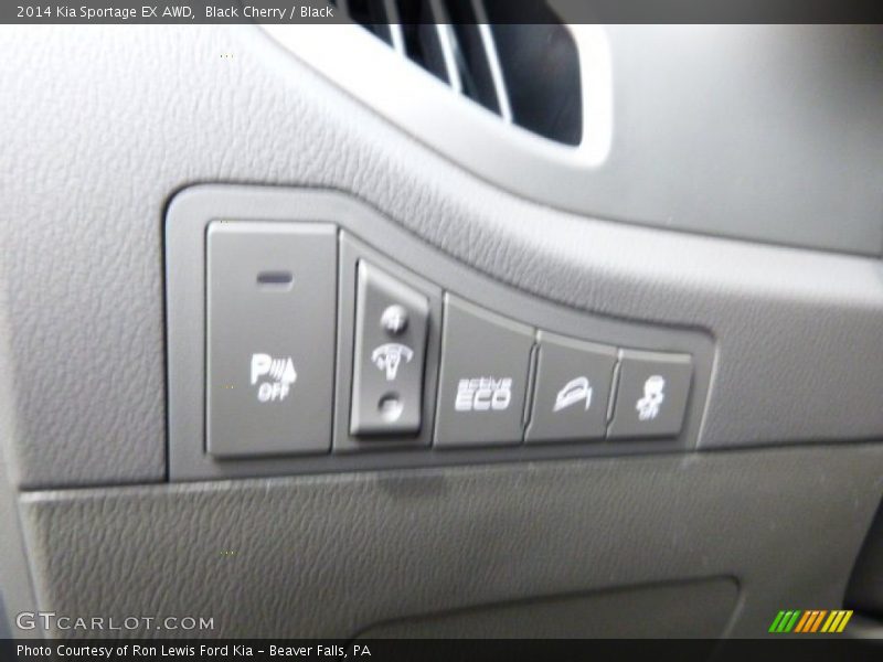 Black Cherry / Black 2014 Kia Sportage EX AWD