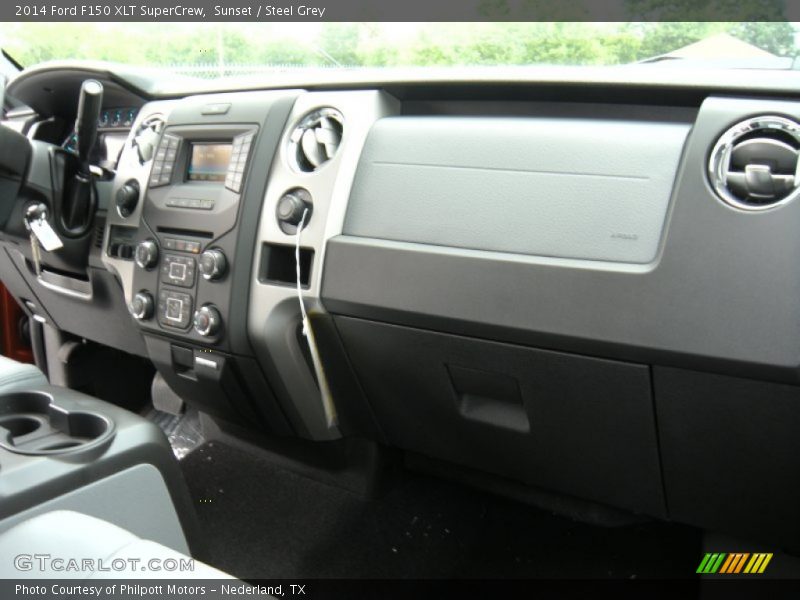 Sunset / Steel Grey 2014 Ford F150 XLT SuperCrew