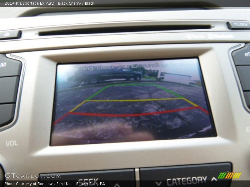 Black Cherry / Black 2014 Kia Sportage EX AWD