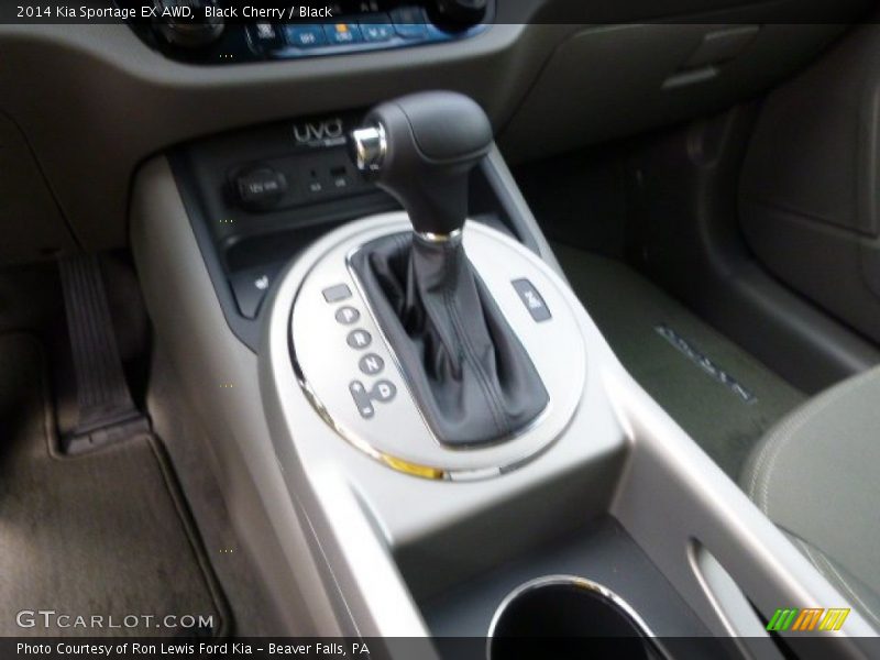 Black Cherry / Black 2014 Kia Sportage EX AWD