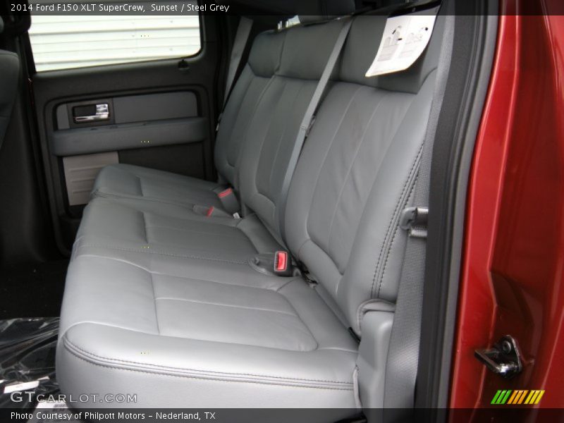 Sunset / Steel Grey 2014 Ford F150 XLT SuperCrew