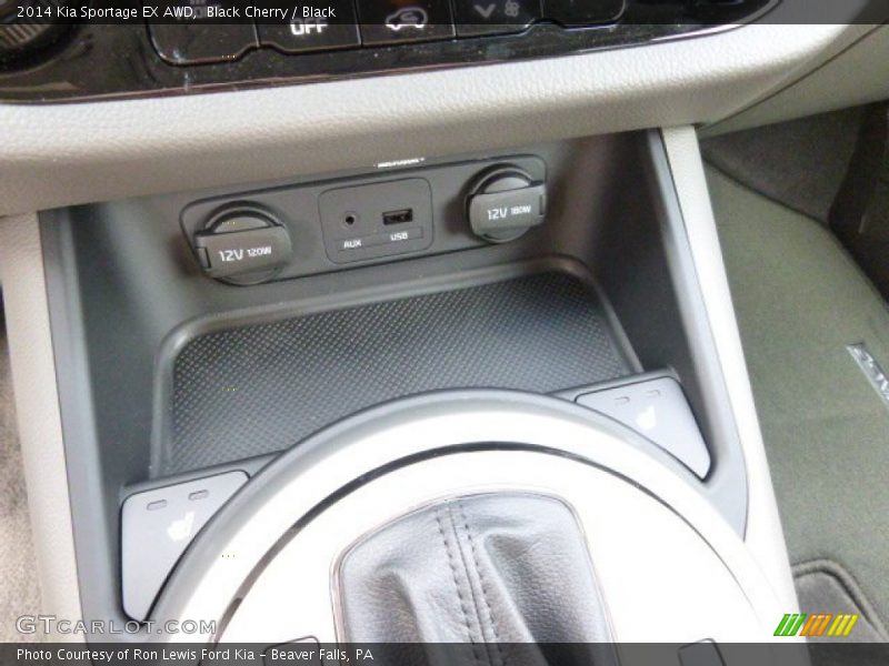 Black Cherry / Black 2014 Kia Sportage EX AWD